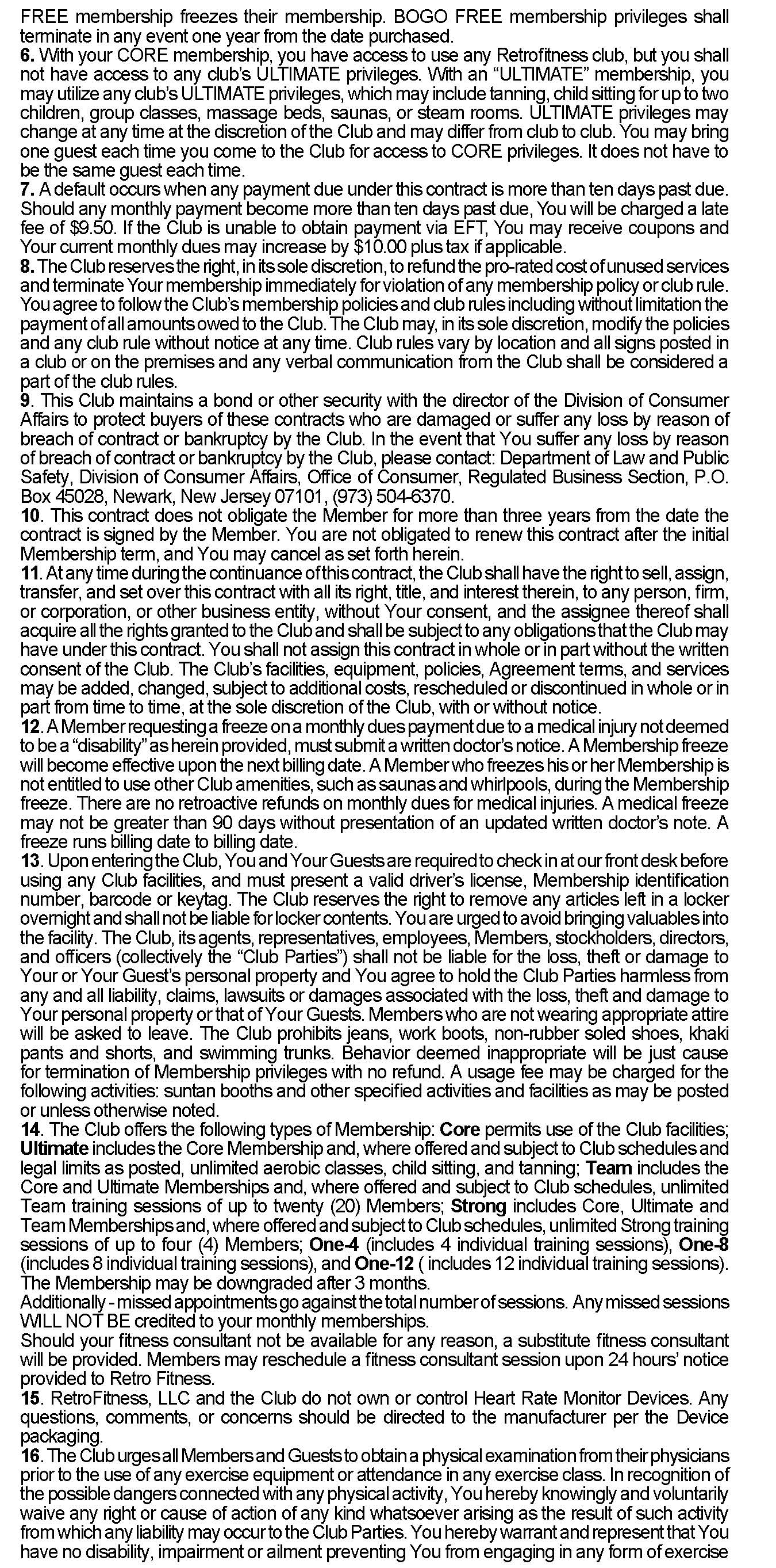 Join Retro Fitness Hackensack Gym Memberships